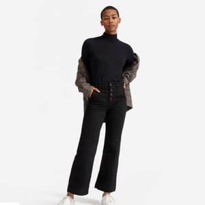 Everlane The Button-Fly Wide-Leg Jean 25